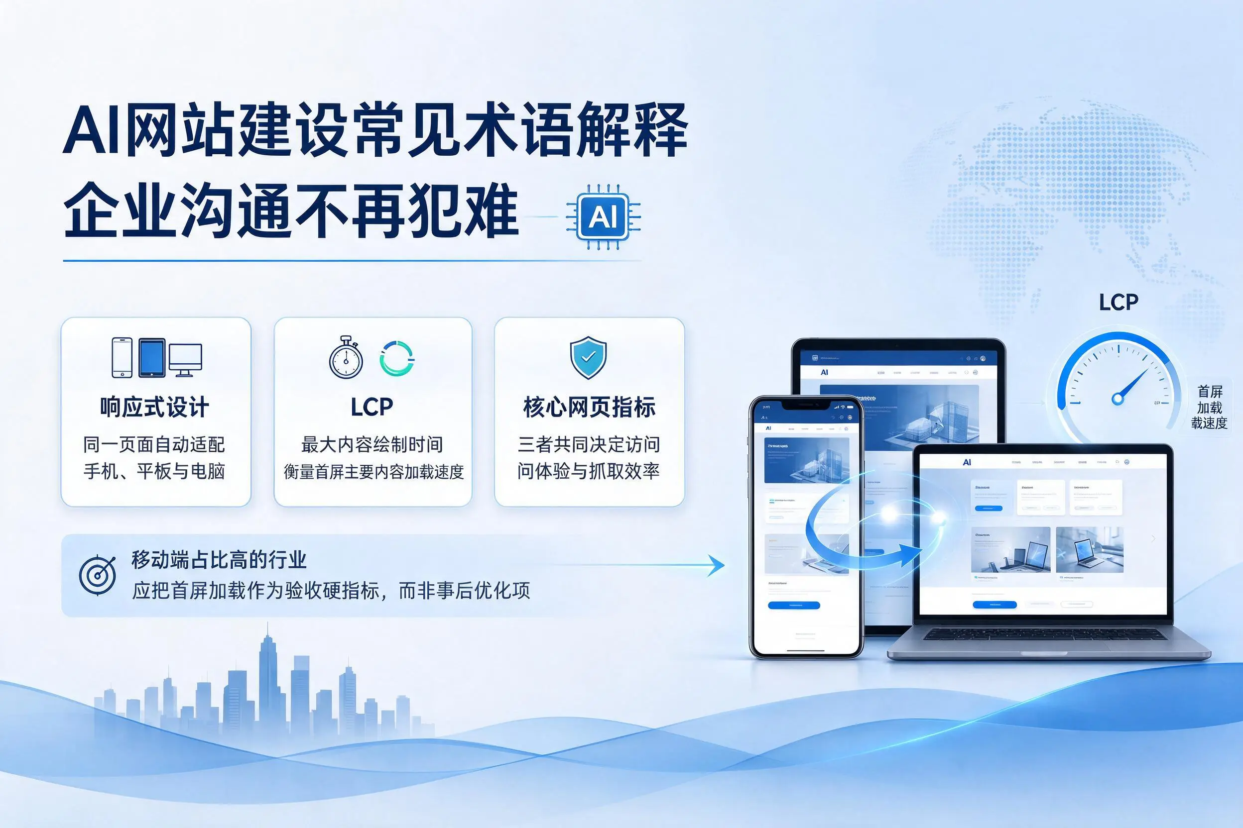AI网站建设常见术语解释，吉林市企业沟通不再犯难